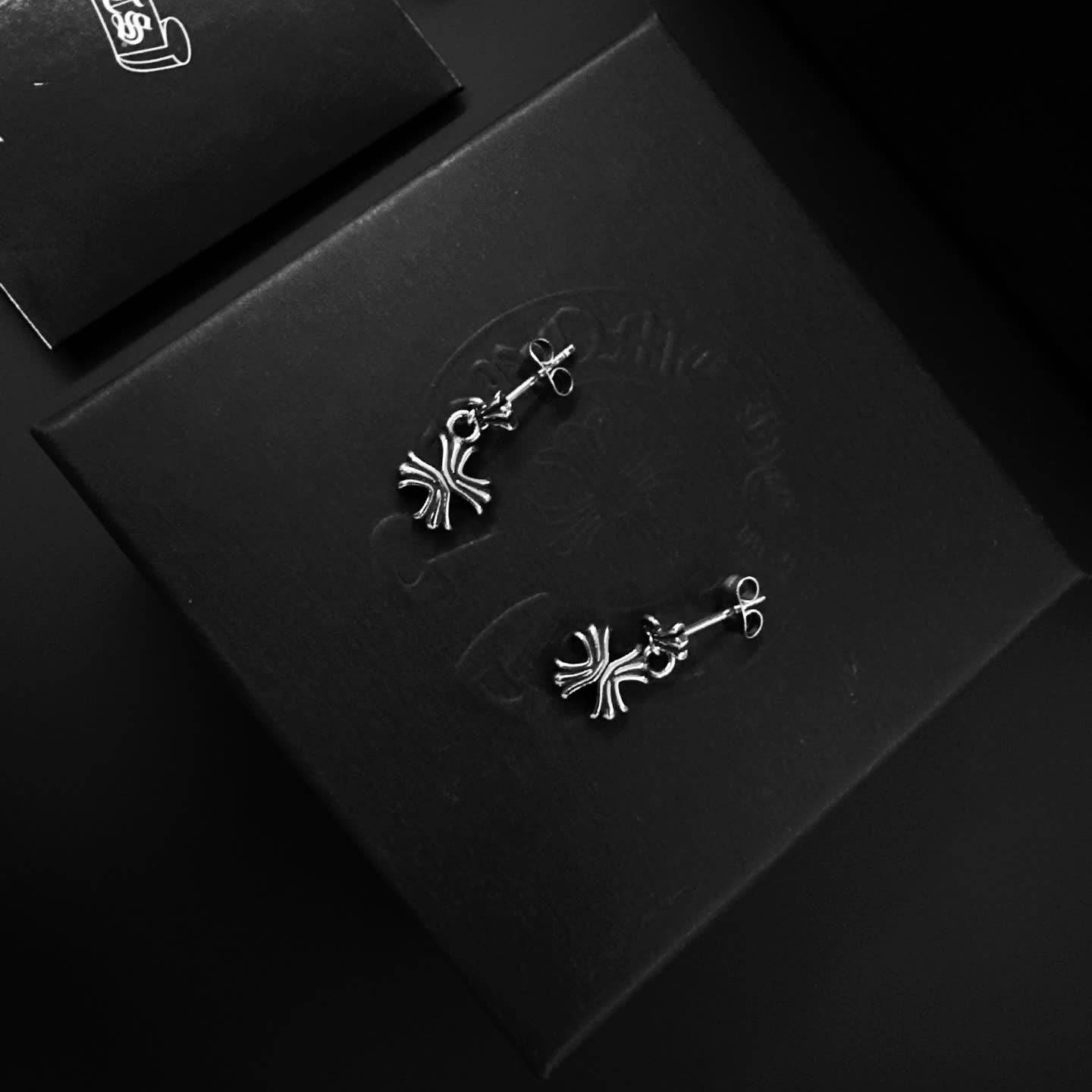 Chrome Hearts Silver Earrings
